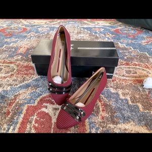 New Direction Women’s red/black flats. Excellent condition.